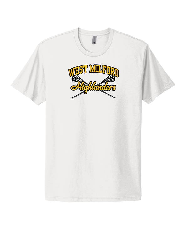 West Milford HS Boys Lacrosse Main Logo 02 - Select Cotton T-Shirt