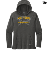 West Milford HS Boys Lacrosse Main Logo 02 - New Era Tri Blend Hoodie