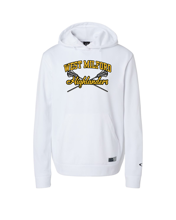 West Milford HS Boys Lacrosse Main Logo 02 - Oakley Hydrolix Hooded Sweatshirt