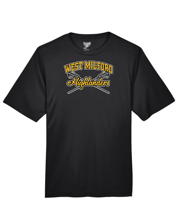 West Milford HS Boys Lacrosse Main Logo 02 - Performance T-Shirt