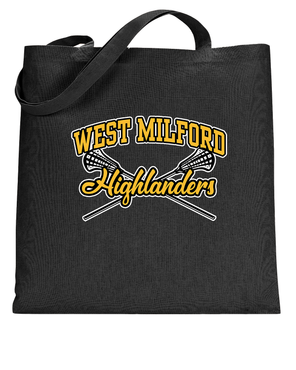 West Milford HS Boys Lacrosse Main Logo 02 - Tote Bag