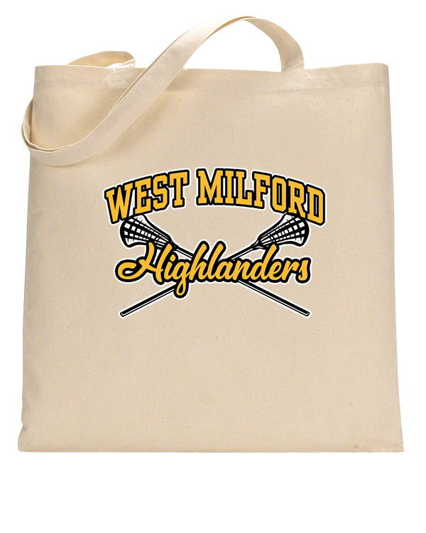 West Milford HS Boys Lacrosse Main Logo 02 - Tote Bag
