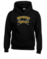 West Milford HS Boys Lacrosse Main Logo 02 - Cotton Hoodie