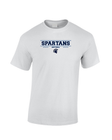 West Bend West HS Softball Border - Cotton T-Shirt