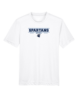West Bend West HS Softball Border - Youth Performance Shirt