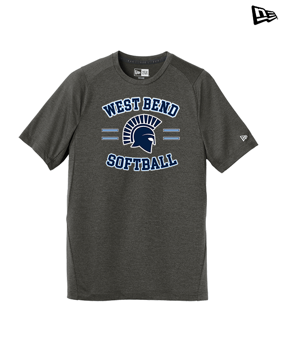 West Bend West HS Softball Curve - New Era Performance Shirt