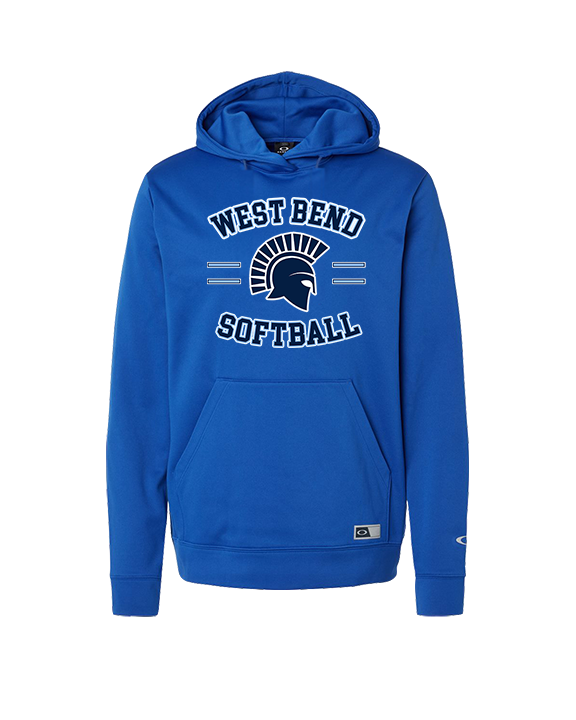 West Bend West HS Softball Curve - Oakley Performance Hoodie