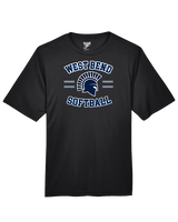 West Bend West HS Softball Curve - Performance Shirt