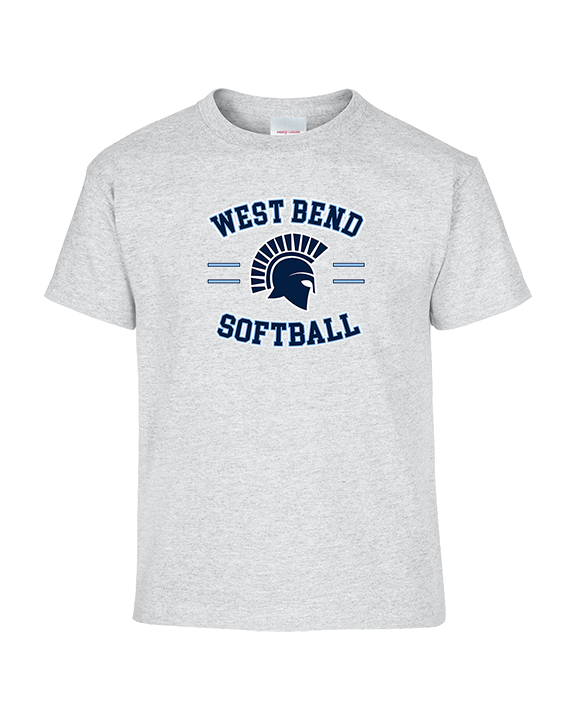 West Bend West HS Softball Curve - Youth Shirt