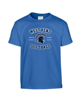 West Bend West HS Softball Curve - Youth Shirt