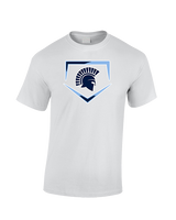 West Bend West HS Softball Plate - Cotton T-Shirt