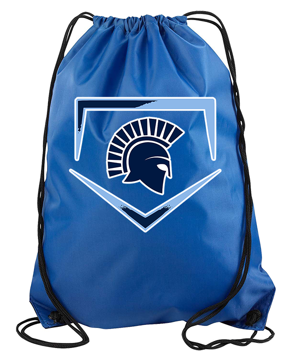 West Bend West HS Softball Plate - Drawstring Bag