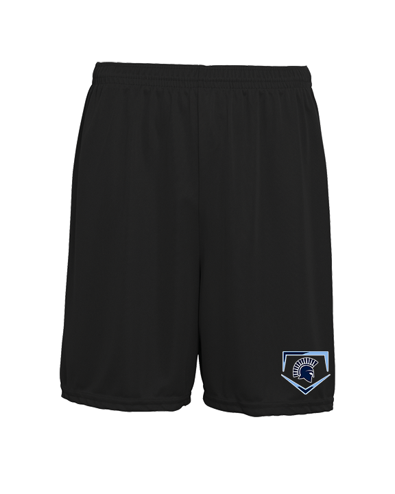 West Bend West HS Softball Plate - Mens 7inch Training Shorts