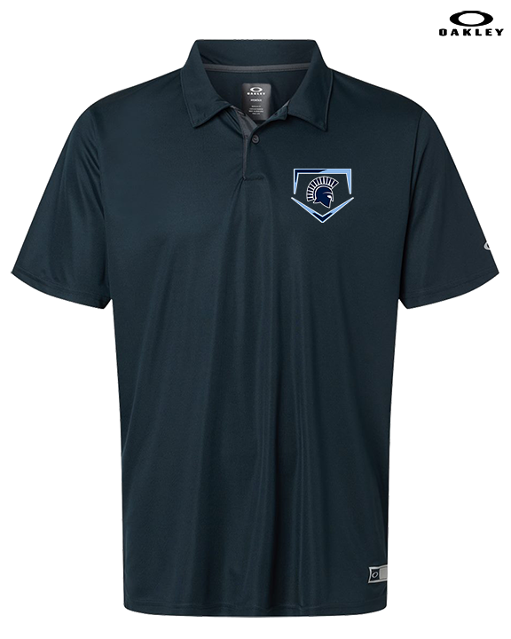 West Bend West HS Softball Plate - Mens Oakley Polo