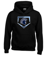 West Bend West HS Softball Plate - Youth Hoodie