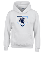 West Bend West HS Softball Plate - Youth Hoodie