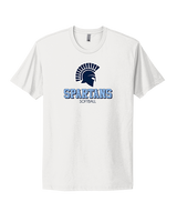 West Bend West HS Softball Shadow - Mens Select Cotton T-Shirt