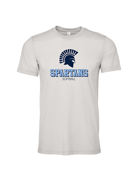 West Bend West HS Softball Shadow - Tri - Blend Shirt