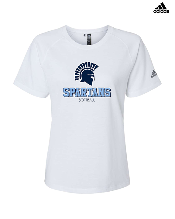 West Bend West HS Softball Shadow - Womens Adidas Performance Shirt