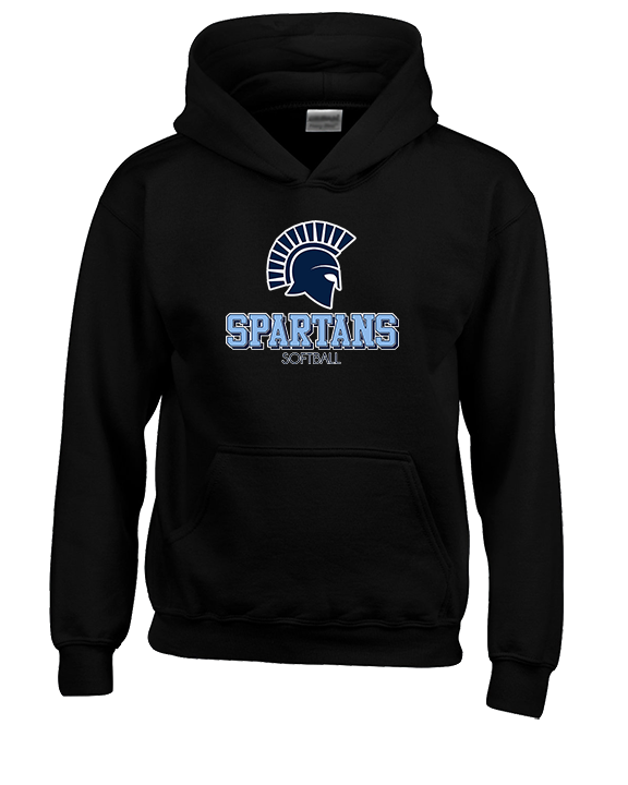 West Bend West HS Softball Shadow - Youth Hoodie