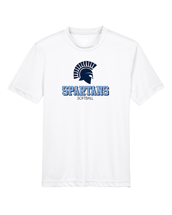 West Bend West HS Softball Shadow - Youth Performance Shirt