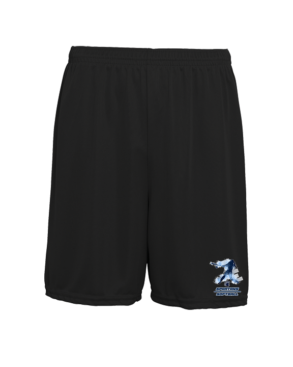 West Bend West HS Softball Swing - Mens 7inch Training Shorts