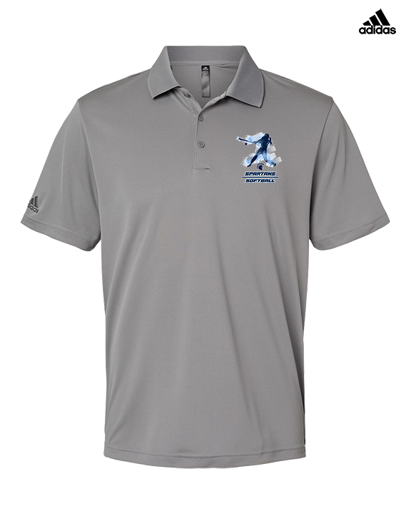West Bend West HS Softball Swing - Mens Adidas Polo