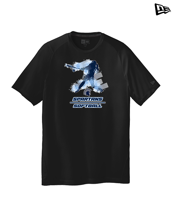 West Bend West HS Softball Swing - New Era Performance Shirt