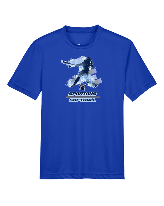 West Bend West HS Softball Swing - Youth Performance Shirt
