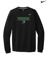 West Carroll HS Football Border - Mens Nike Crewneck