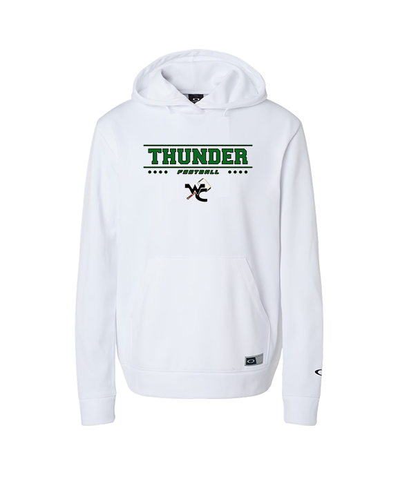 West Carroll HS Football Border - Oakley Performance Hoodie