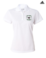 West Carroll HS Football Curve - Adidas Womens Polo