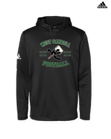 West Carroll HS Football Curve - Mens Adidas Hoodie