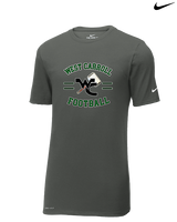 West Carroll HS Football Curve - Mens Nike Cotton Poly Tee