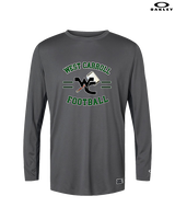 West Carroll HS Football Curve - Mens Oakley Longsleeve