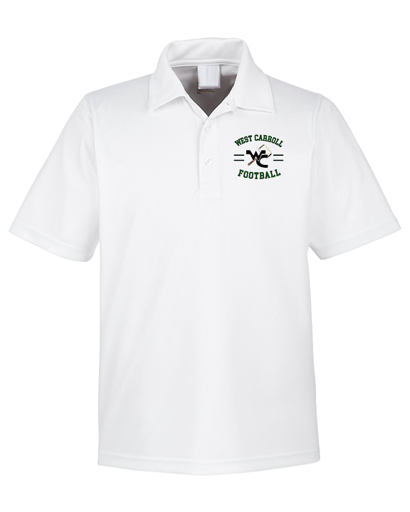 West Carroll HS Football Curve - Mens Polo