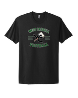 West Carroll HS Football Curve - Mens Select Cotton T-Shirt