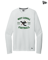 West Carroll HS Football Curve - New Era Performance Long Sleeve
