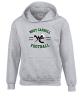 West Carroll HS Football Curve - Youth Hoodie
