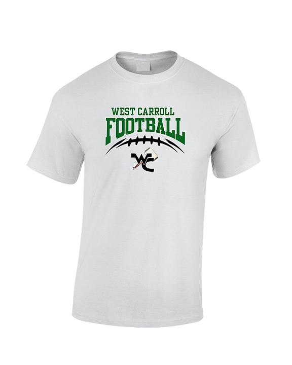 West Carroll HS Football Football - Cotton T-Shirt