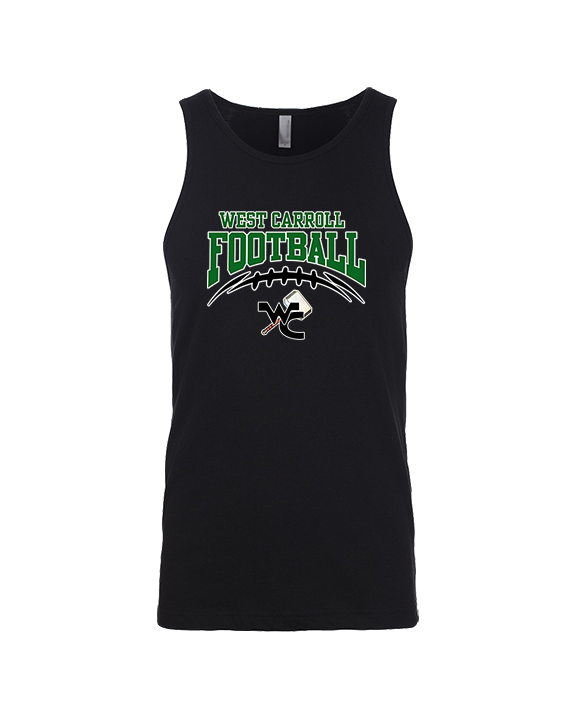 West Carroll HS Football Football - Tank Top