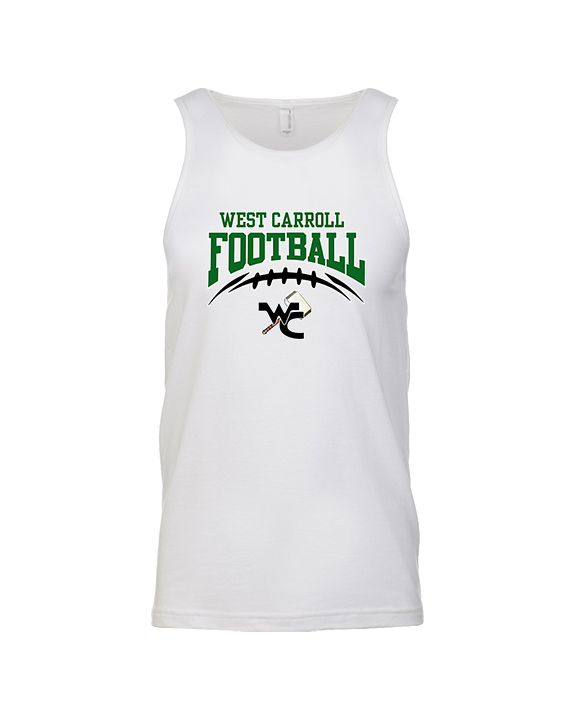 West Carroll HS Football Football - Tank Top