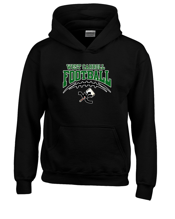 West Carroll HS Football Football - Youth Hoodie