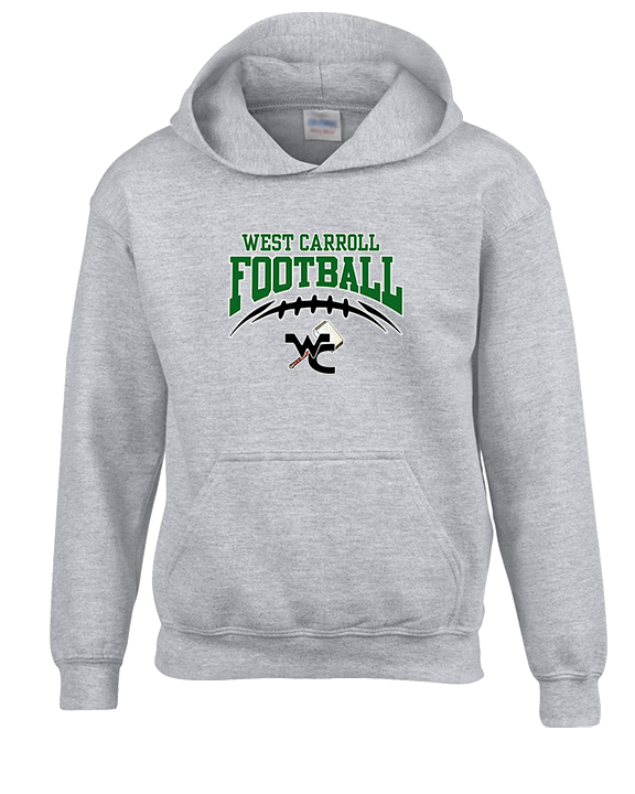 West Carroll HS Football Football - Youth Hoodie