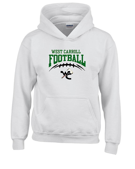 West Carroll HS Football Football - Youth Hoodie