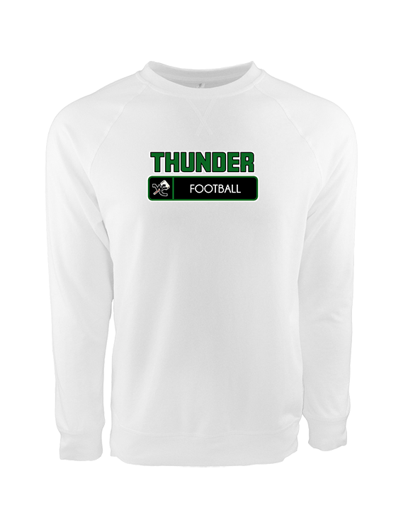 West Carroll HS Football Pennant - Crewneck Sweatshirt