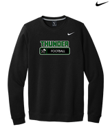 West Carroll HS Football Pennant - Mens Nike Crewneck