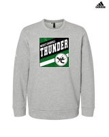 West Carroll HS Football Square - Mens Adidas Crewneck
