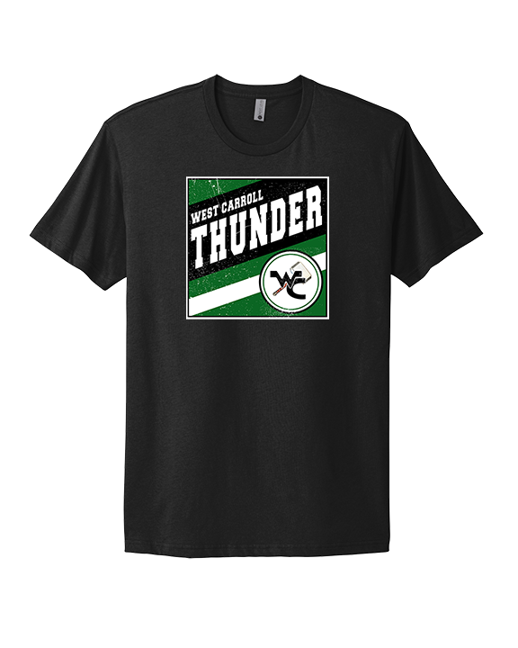 West Carroll HS Football Square - Mens Select Cotton T-Shirt