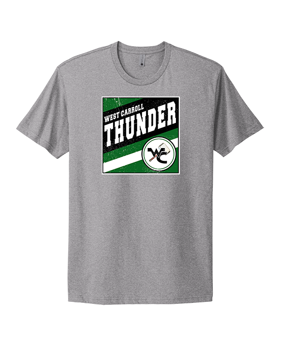 West Carroll HS Football Square - Mens Select Cotton T-Shirt